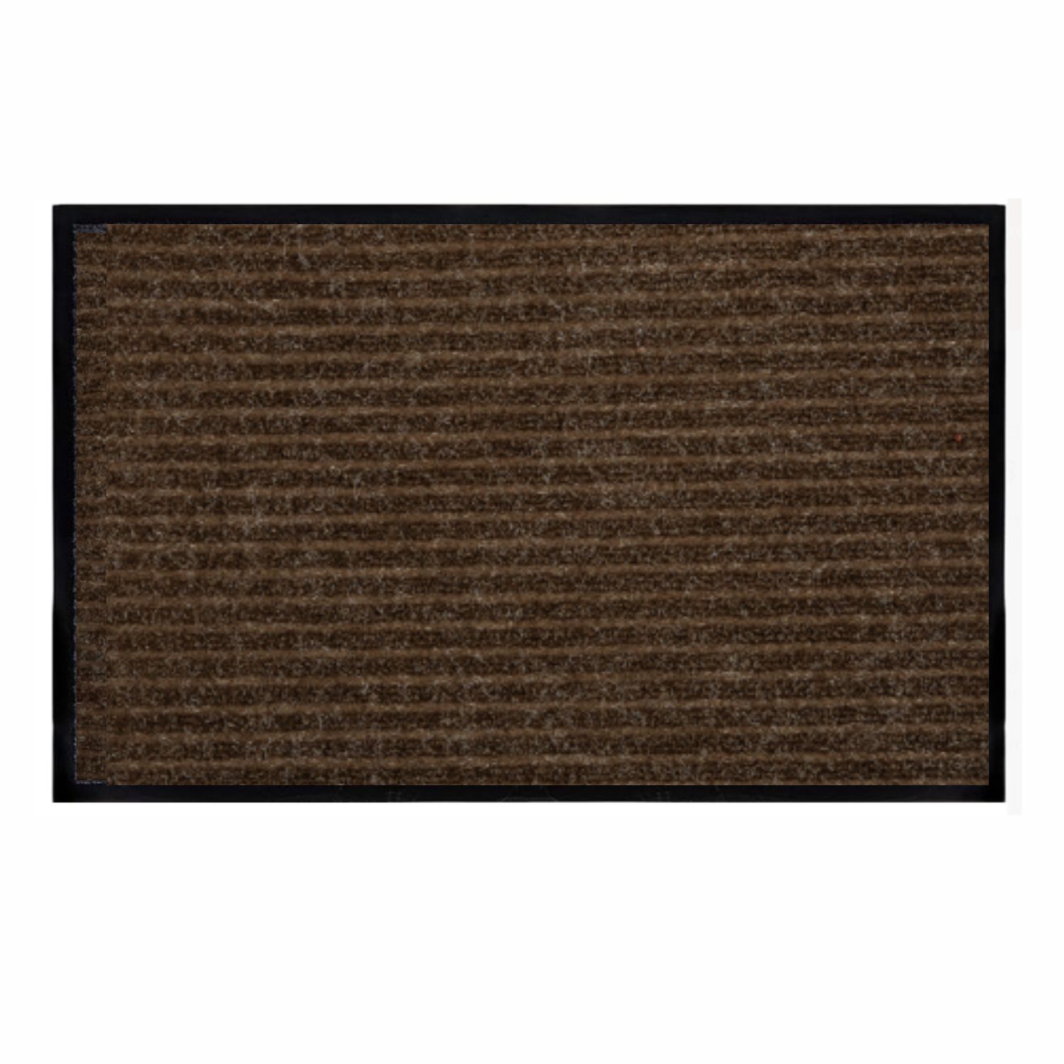 Covoras de intrare DOUBLE LINE, 40x60cm, maro